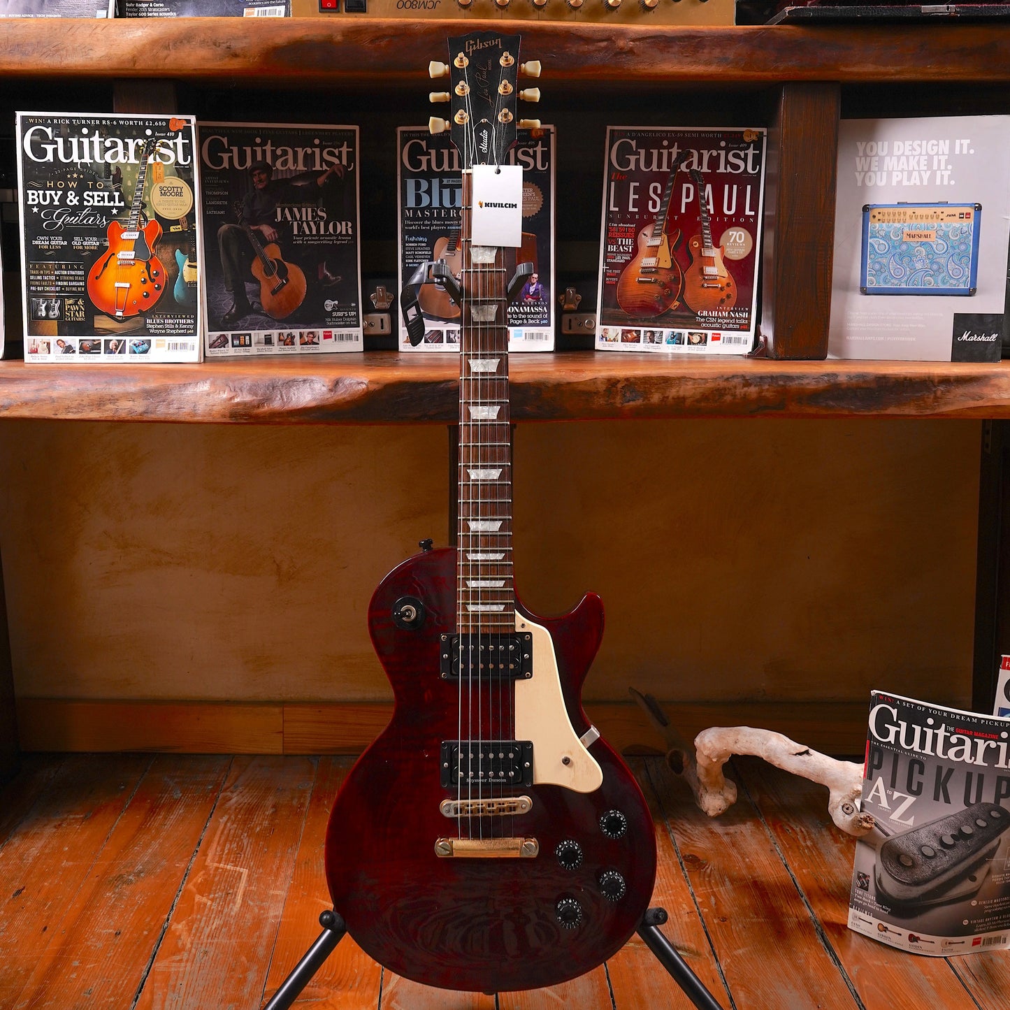Gibson Les Paul Studio - Red Wine (2.El)