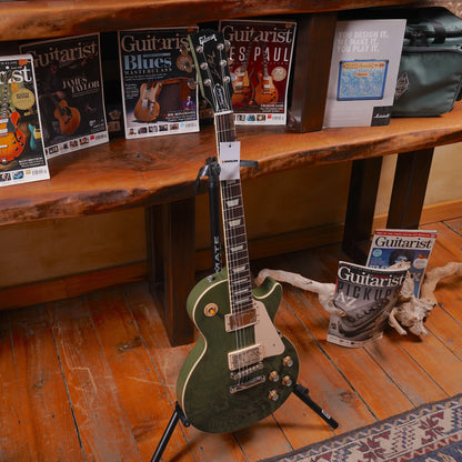 Gibson Les Paul Standard '60s Plain Top Exclusive Elektro Gitar - Olive Drab Gloss (2.El)