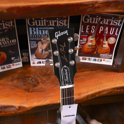 Gibson Les Paul Standard '60s Plain Top Exclusive Elektro Gitar - Olive Drab Gloss (2.El)