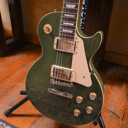Gibson Les Paul Standard '60s Plain Top Exclusive Elektro Gitar - Olive Drab Gloss (2.El)