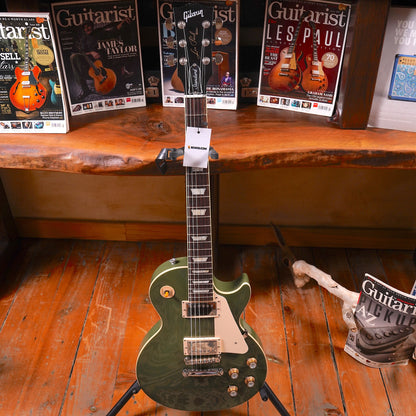 Gibson Les Paul Standard '60s Plain Top Exclusive Elektro Gitar - Olive Drab Gloss (2.El)