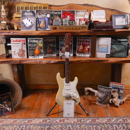 Fender Custom Shop Limited Edition 65 Stratocaster NOS Rosewood Neck - Olympic White (2.El)