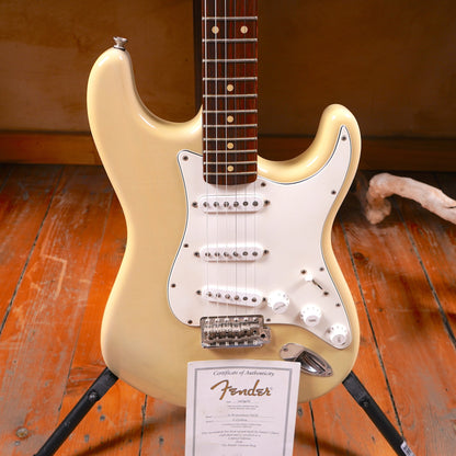 Fender Custom Shop Limited Edition 65 Stratocaster NOS Rosewood Neck - Olympic White (2.El)