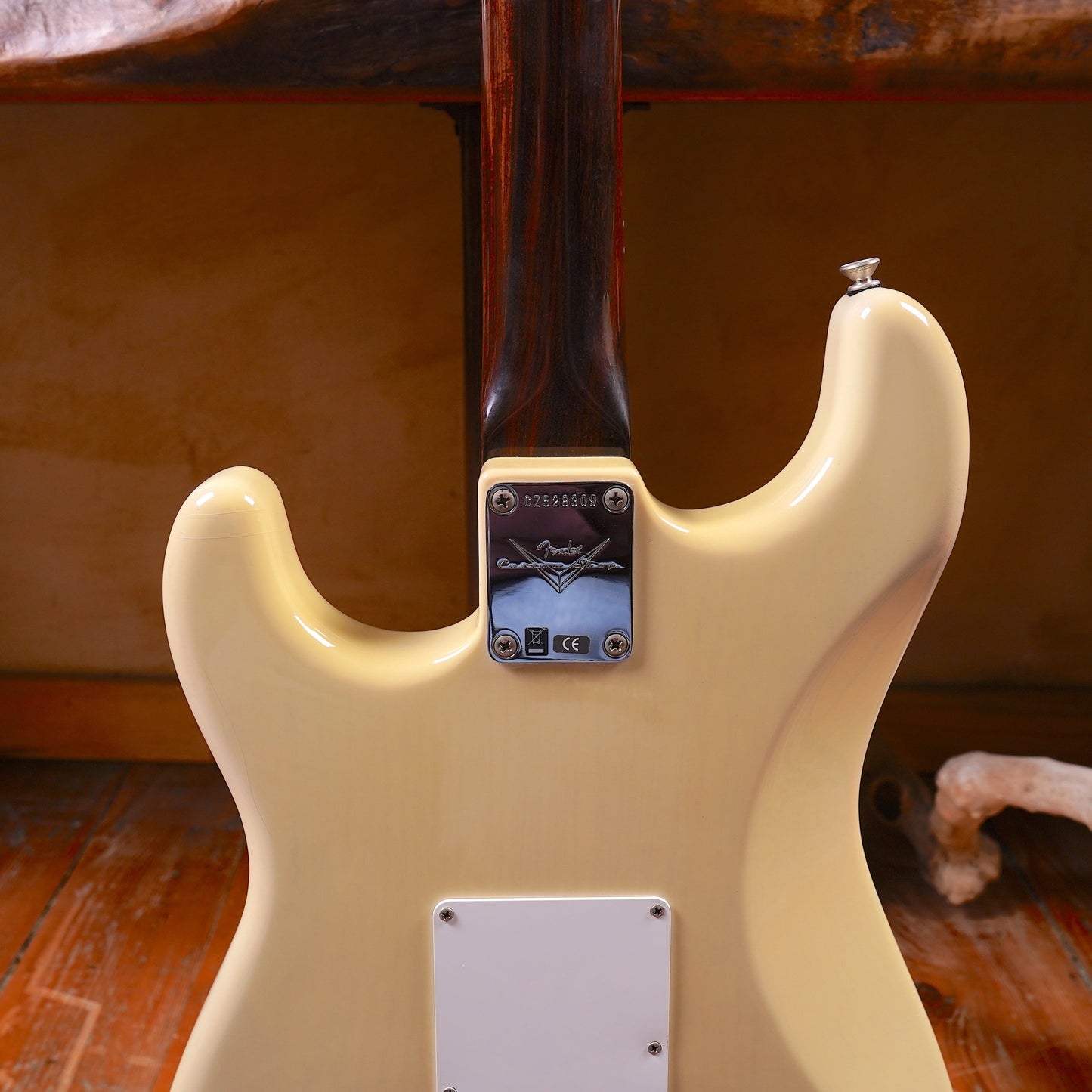 Fender Custom Shop Limited Edition 65 Stratocaster NOS Rosewood Neck - Olympic White (2.El)