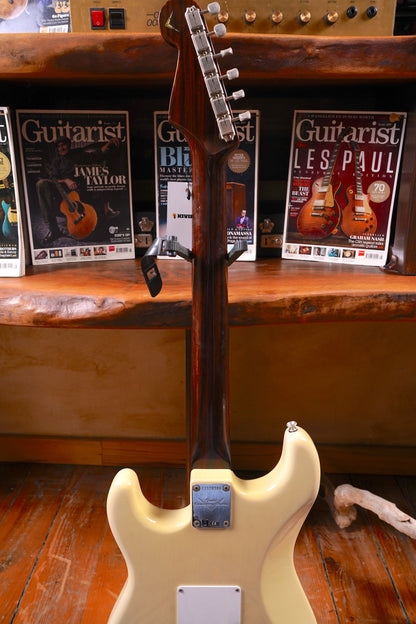 Fender Custom Shop Limited Edition 65 Stratocaster NOS Rosewood Neck - Olympic White (2.El)