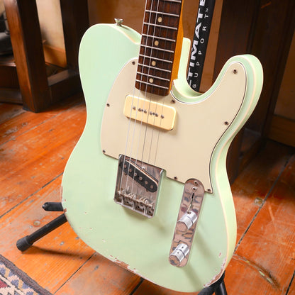 MJT-Allparts Custom Telecaster Light Aging - Surf Green (2.El)