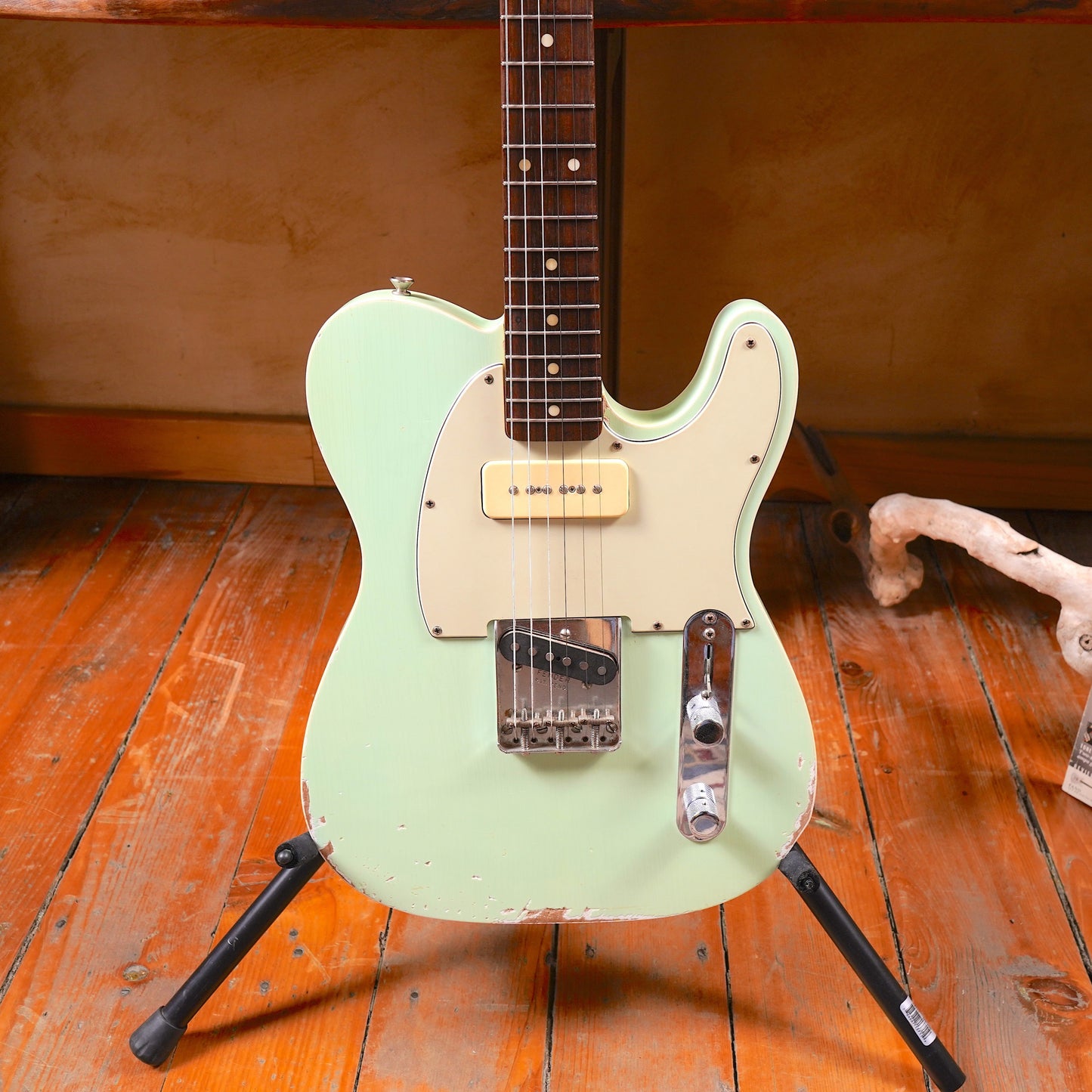 MJT-Allparts Custom Telecaster Light Aging - Surf Green (2.El)