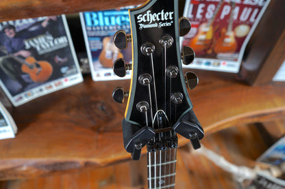 Schecter Damien Elite 6 FR Elektro Gitar - Trans Black Burst (2.El)