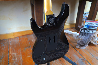 Schecter Damien Elite 6 FR Elektro Gitar - Trans Black Burst (2.El)