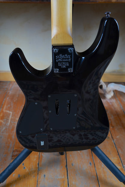 Schecter Damien Elite 6 FR Elektro Gitar - Trans Black Burst (2.El)