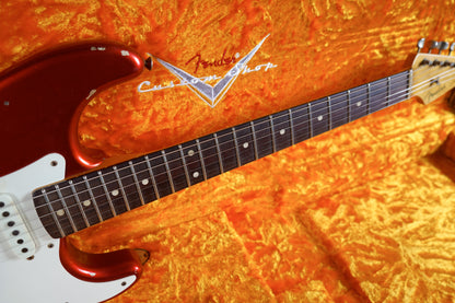 Fender W21 Ltd 59 Stratocaster Relic Elektro Gitar - Faded Candy Apple Red (2.El)