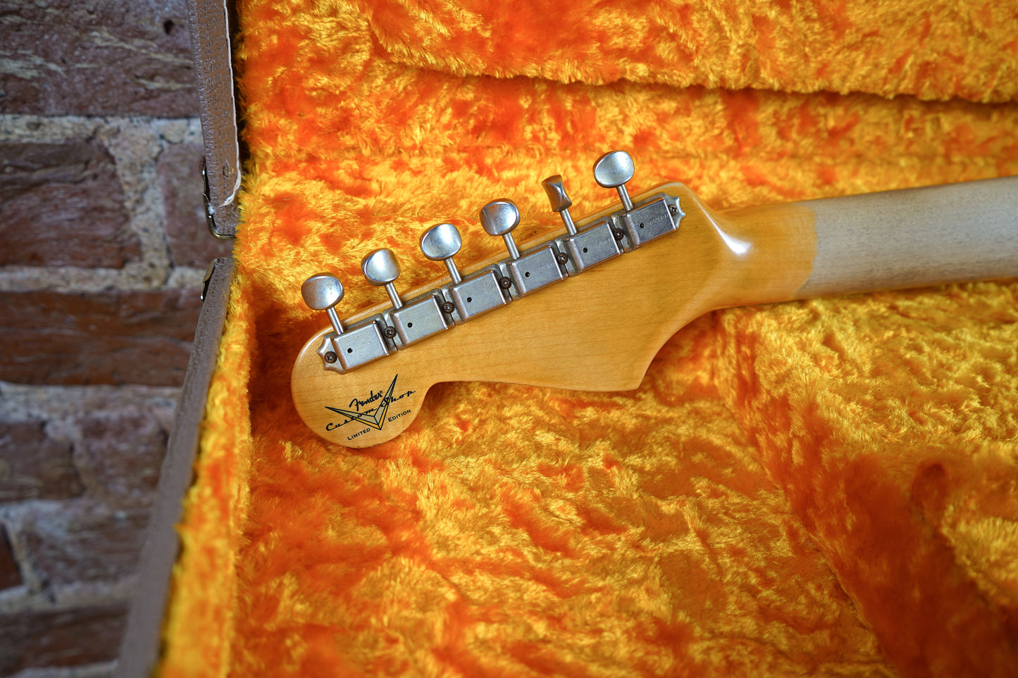 Fender W21 Ltd 59 Stratocaster Relic Elektro Gitar - Faded Candy Apple Red (2.El)