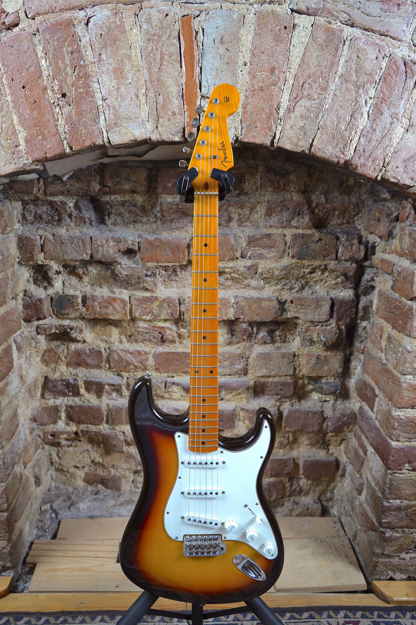 Fender Custom Shop '59 Stratocaster Closet Classic Elektro Gitar - 3 Tone Sunburst (2.El)