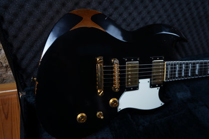 ESP Viper-II Distressed - Black (2.El)