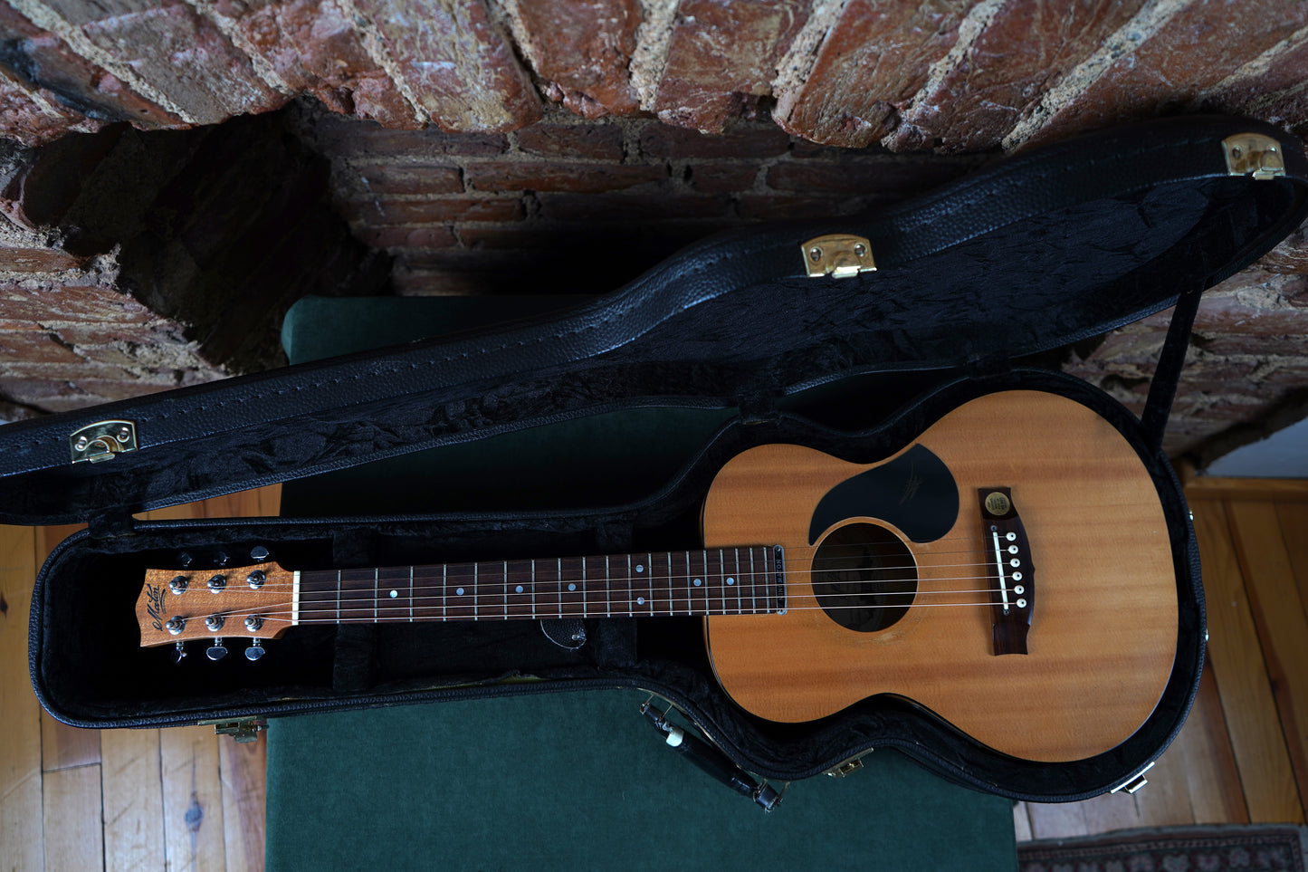 Maton EM6 Mini Elektro Akustik Gitar - Natural (2.El)