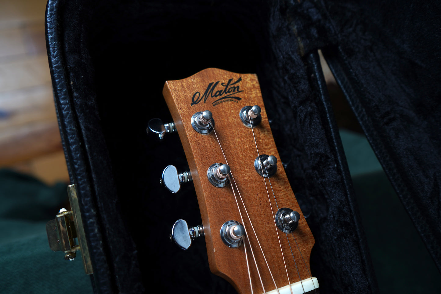 Maton EM6 Mini Elektro Akustik Gitar - Natural (2.El)