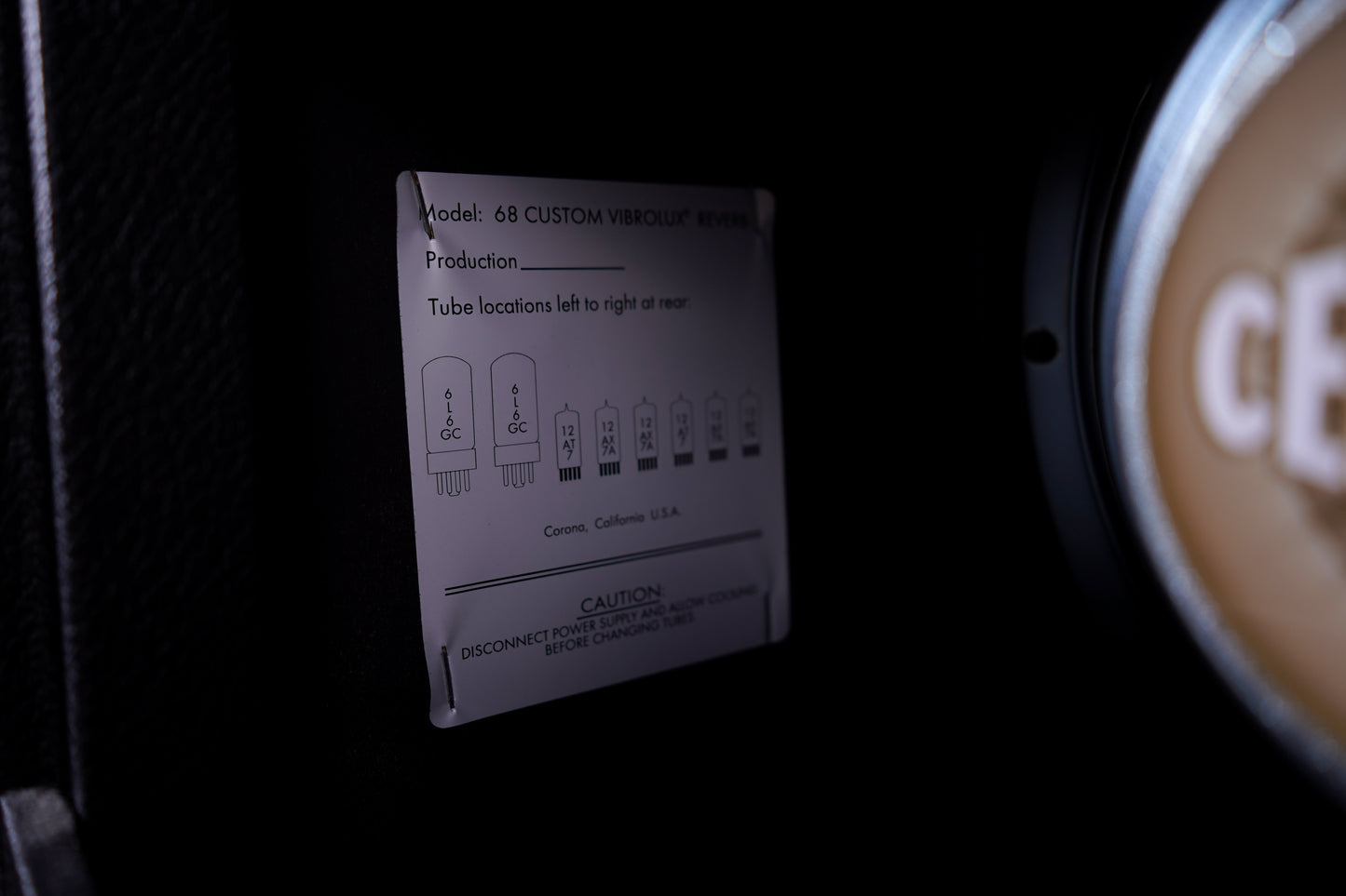 Fender '68 Custom Vibrolux Reverb Elektro Gitar Amfisi (2.El)