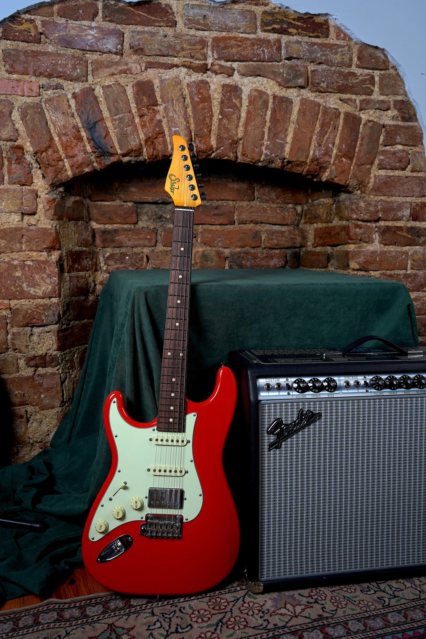 Suhr Classic S Antique Custom Left Handed - Fiesta Red (2.El)