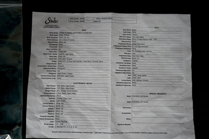 Suhr Classic S Antique Custom Left Handed - Fiesta Red (2.El)