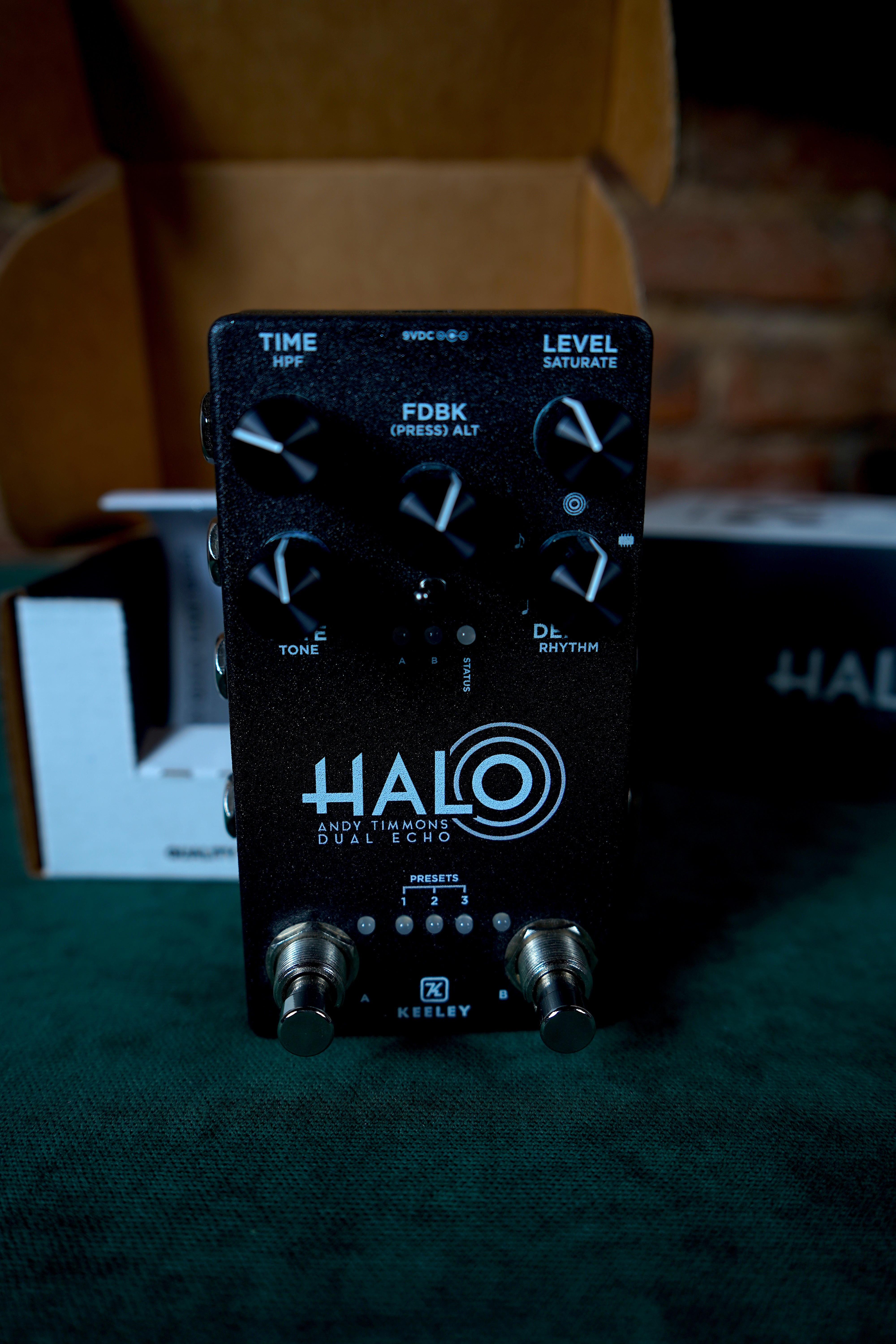 新品 Keeley Electronics Halo Andy Timmons Keeley Electronics Halo Andy Timmons Dual Echo (2.El) – Kıvılcım Müzik