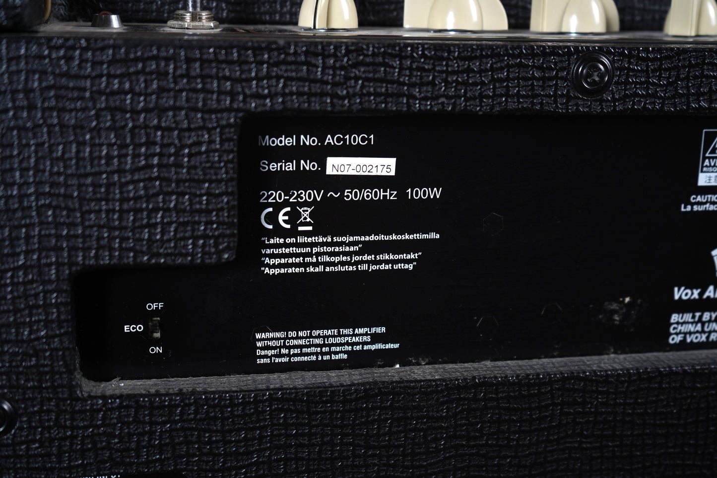 VOX AC10-C1 Elektro Gitar Amfisi (2.El)