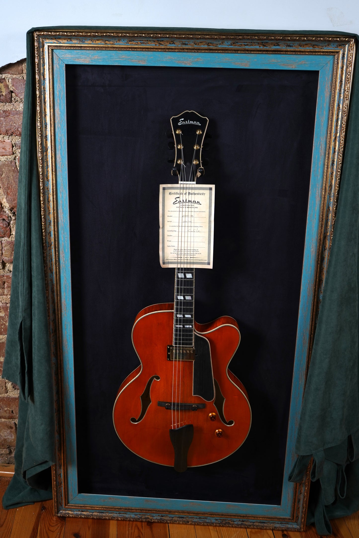 Eastman AR580CE Archtop - Honeyburst (2.El)