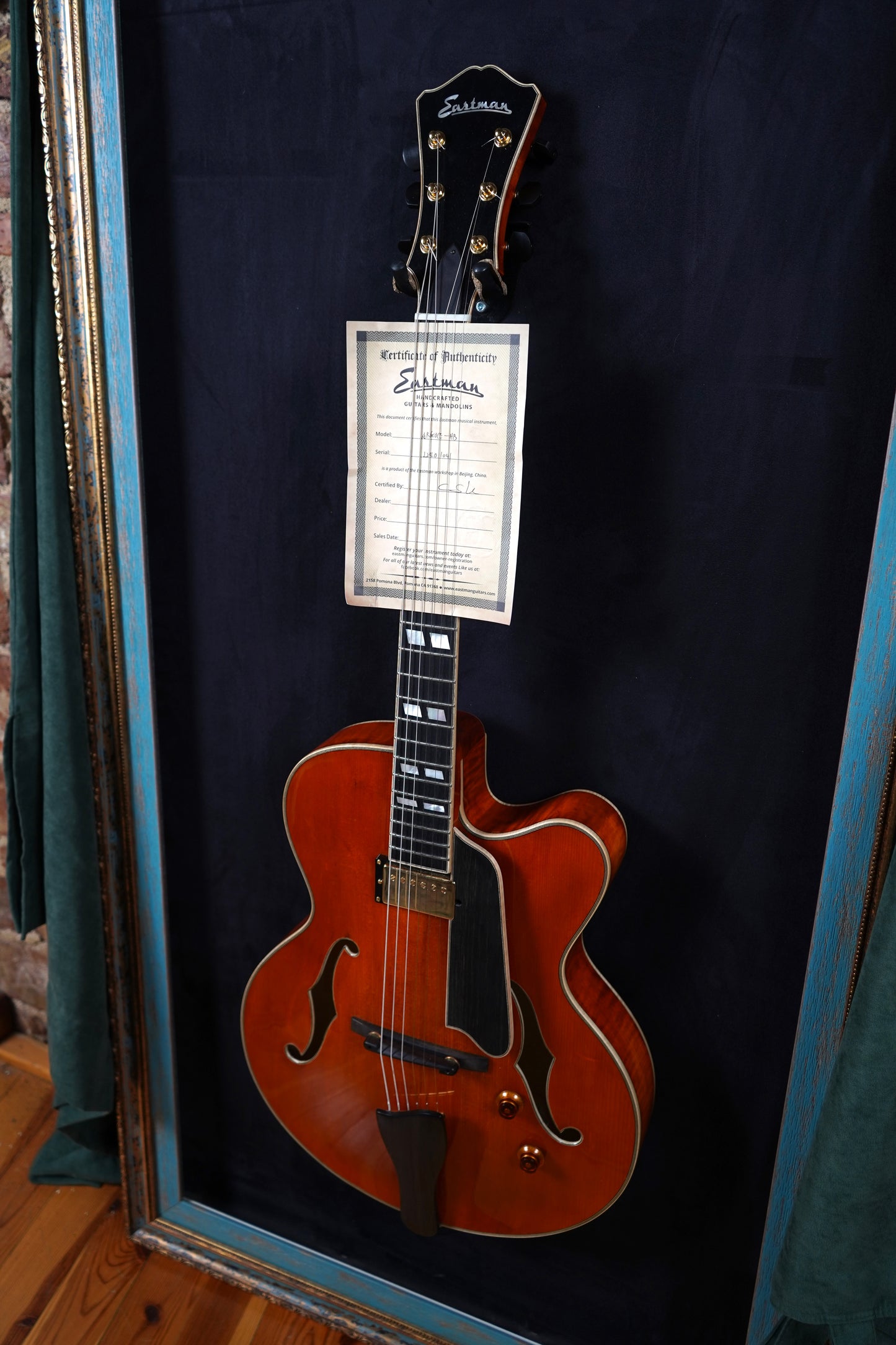 Eastman AR580CE Archtop - Honeyburst (2.El)