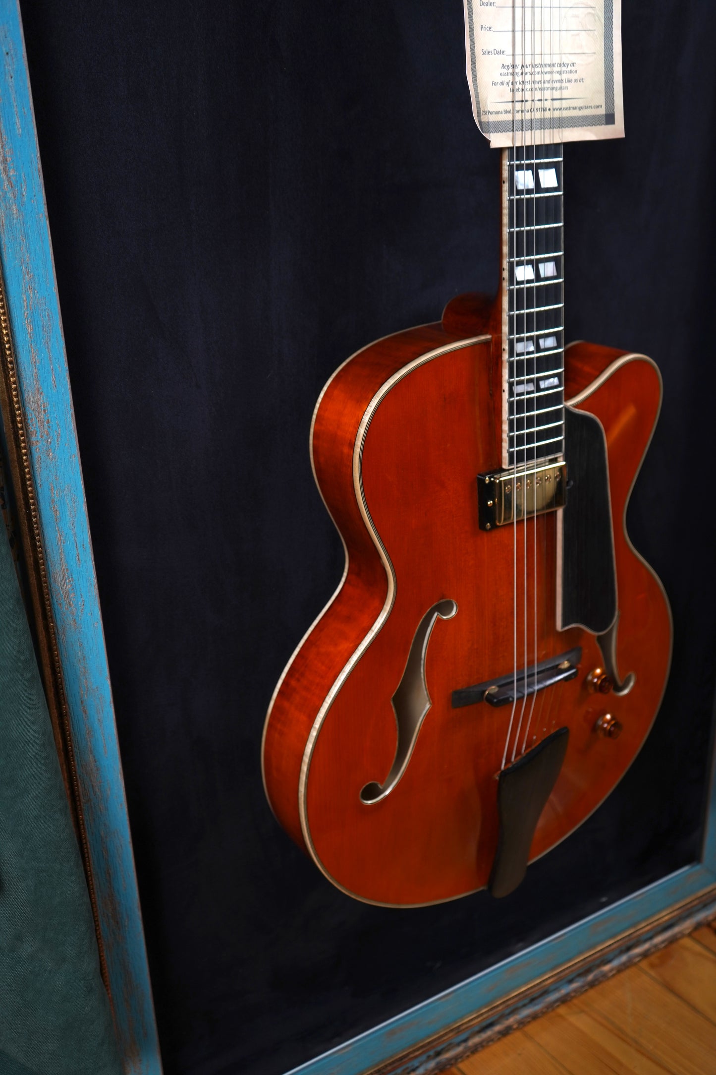 Eastman AR580CE Archtop - Honeyburst (2.El)