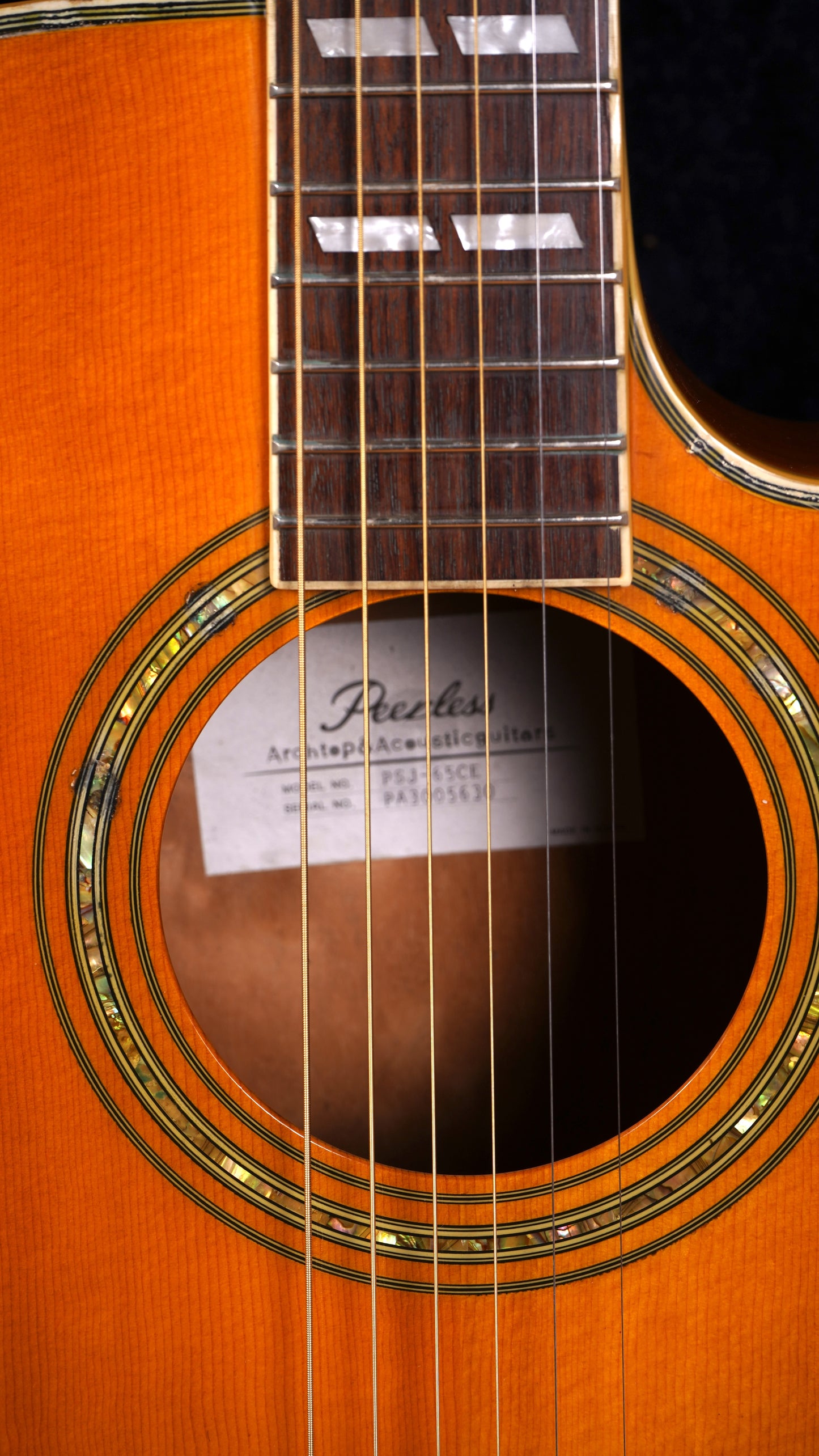 USED Peerless PSJ-65CE Akustik Gitar (2.El)