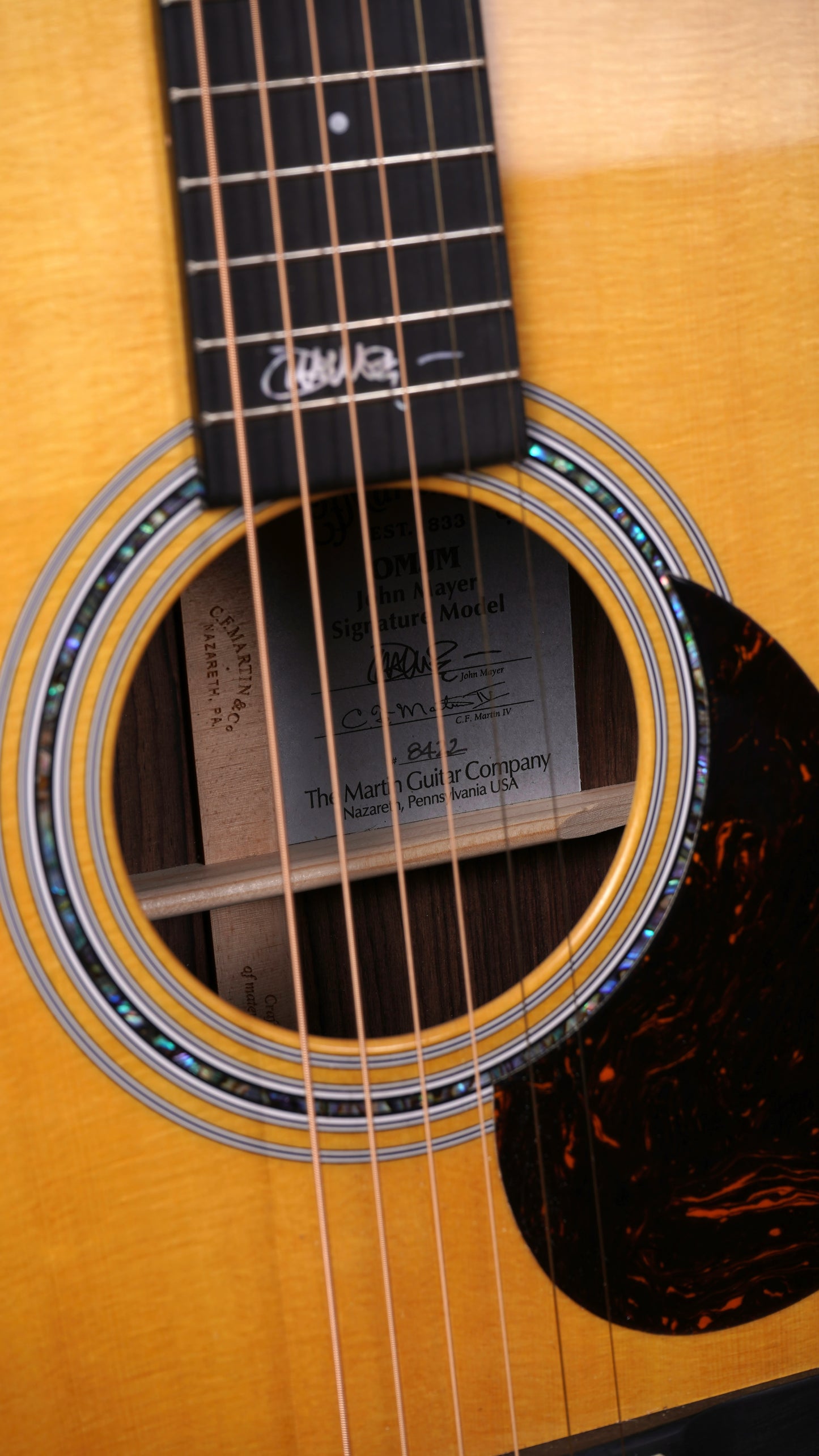 USED Martin OMJM John Mayer Signature Elektro Akustik Gitar (2.El)