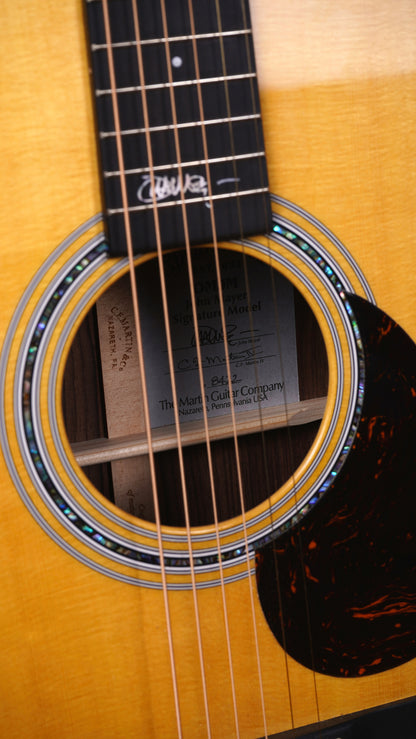 USED Martin OMJM John Mayer Signature Elektro Akustik Gitar (2.El)