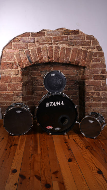 Premier APK 1988 Piano Black Made in England Akustik Davul Seti (2.El)