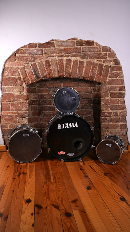 Premier APK 1988 Piano Black Made in England Akustik Davul Seti (2.El)