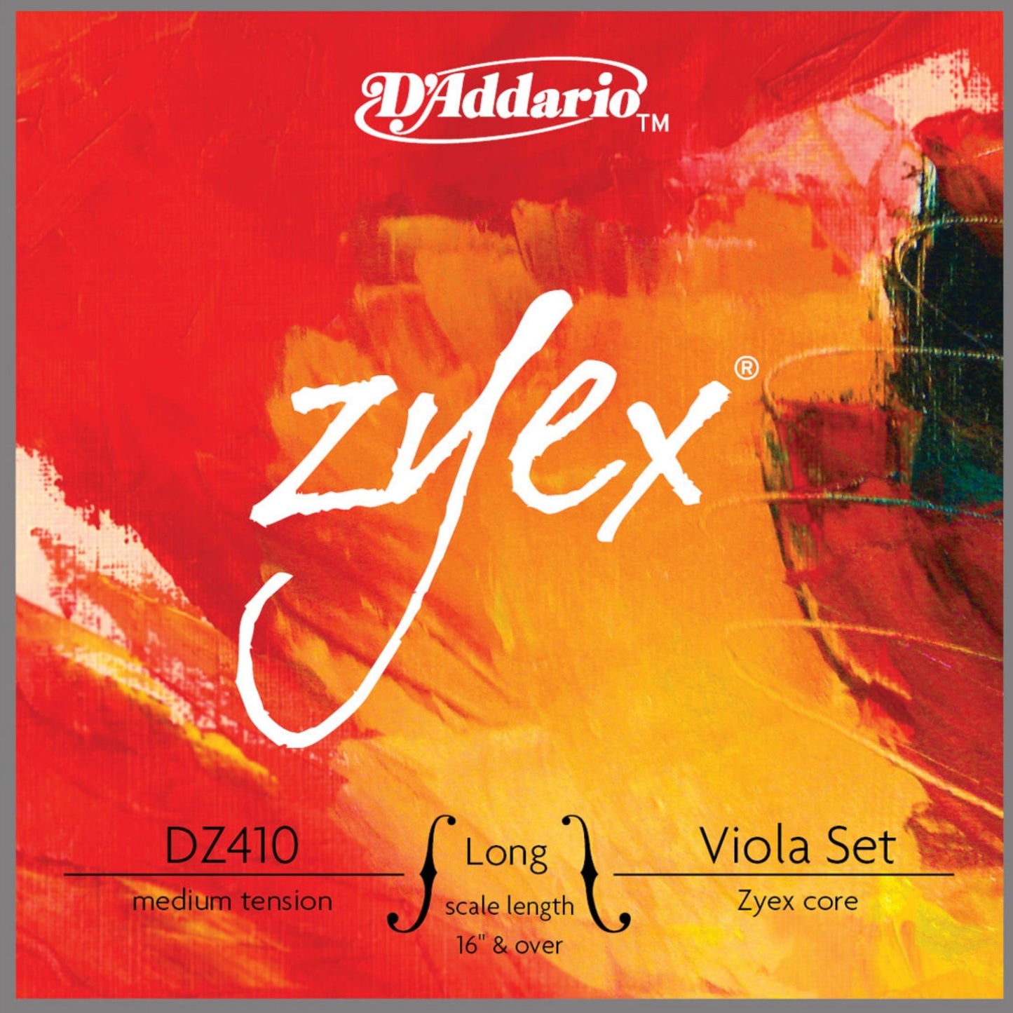 D'Addario DZ410LM Zyex Viyola Teli