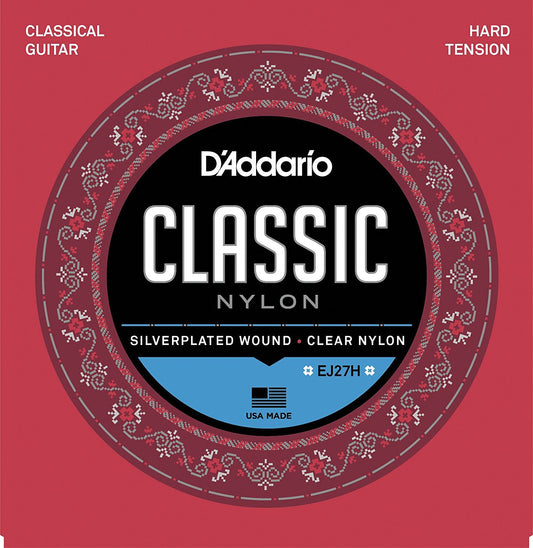 D'Addario EJ27H Classic Nylon Hard Tension Klasik Gitar Teli