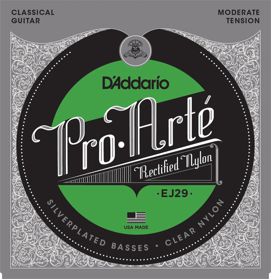 D'Addario EJ29 Pro-Arte Rectified Moderate Tension Klasik Gitar Teli