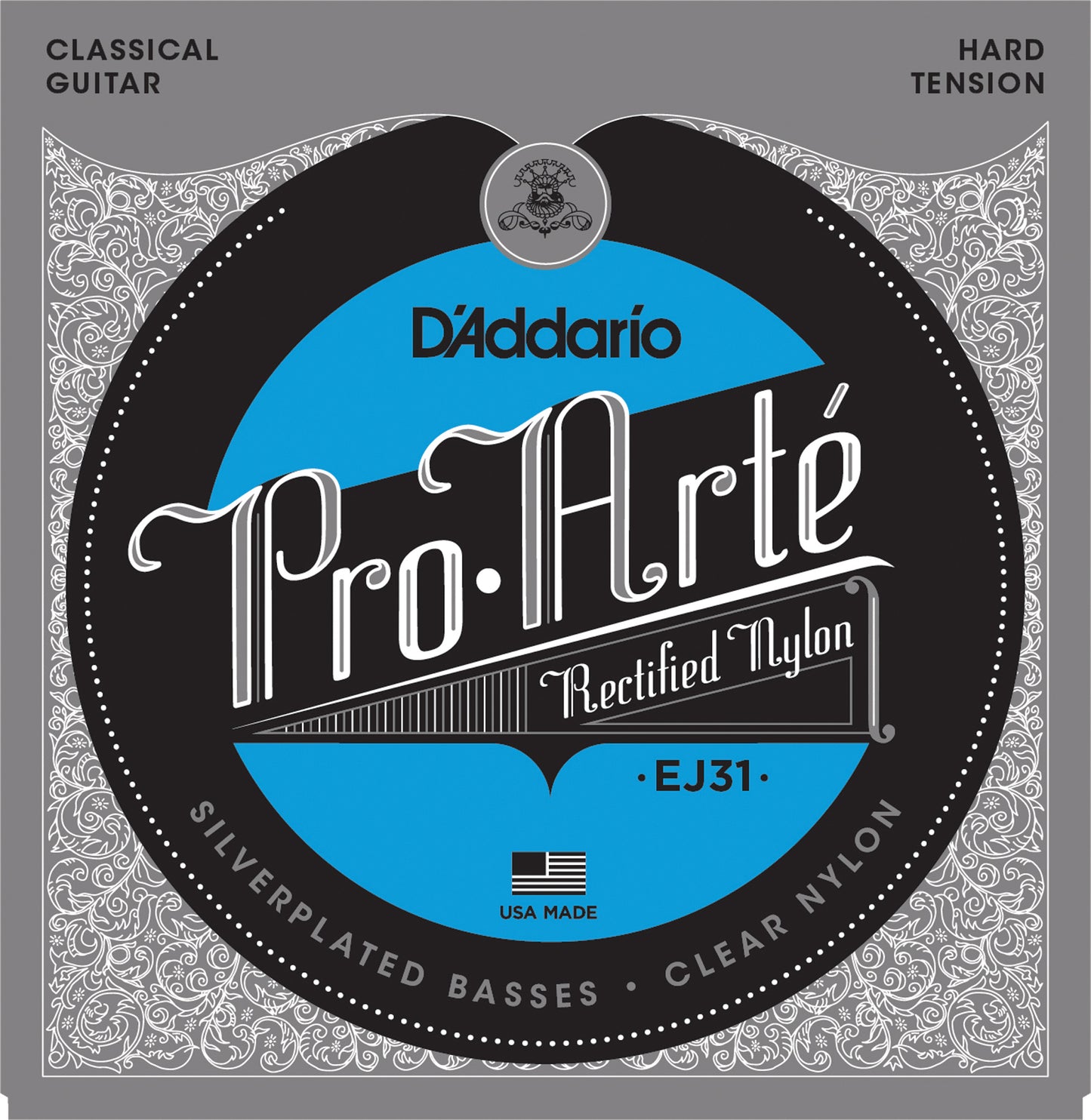 D'Addario EJ31 Pro-Arte Rectified Hard Tension Klasik Gitar Teli