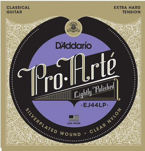 D'Addario EJ44LP Pro-Arte Lightly Polished Extra Hard Tension Klasik Gitar Teli