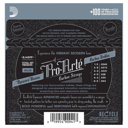 D'Addario EJ45FF Pro-Arte Carbon Normal Tension Klasik Gitar Teli