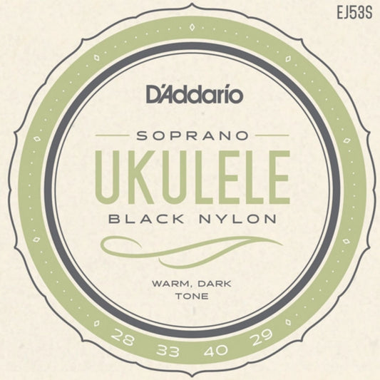 D'Addario EJ53S Soprano Ukulele Teli