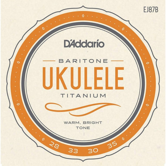 D'Addario EJ87B Baritone Ukulele Teli