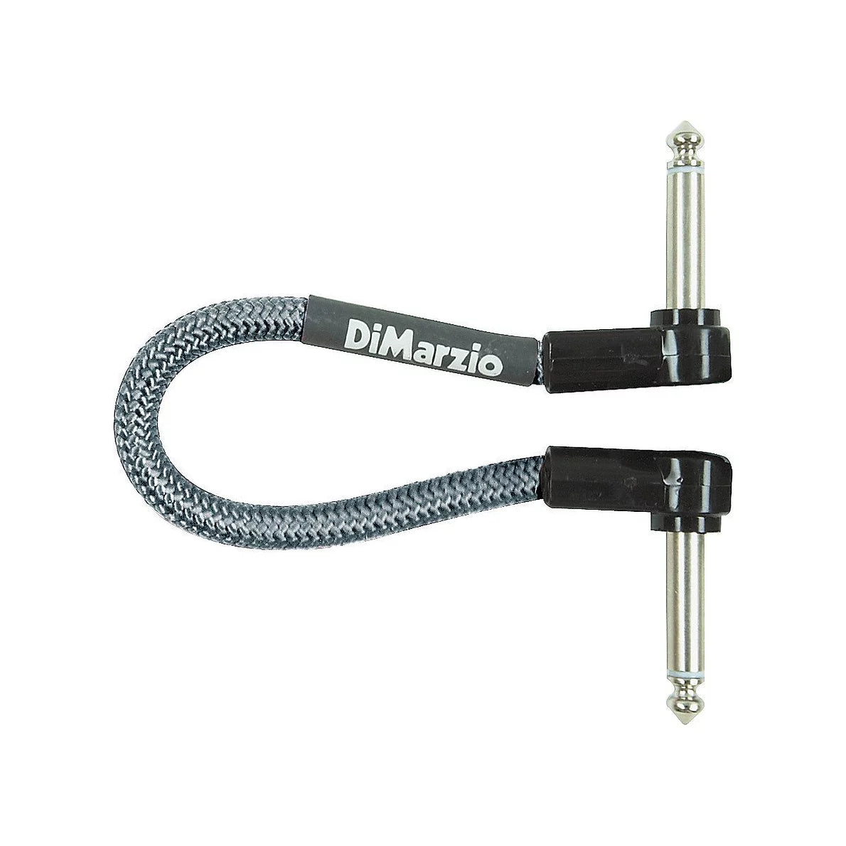 DiMarzio EP17J06RRBKGY Jumper Cable Pedal Ara Kablosu - Siyah/Gri (15cm)