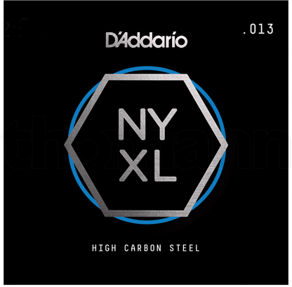 D'Addario NYS013 High Carbon Steel Single Elektro ve Akustik Gitar Tek Tel (13)