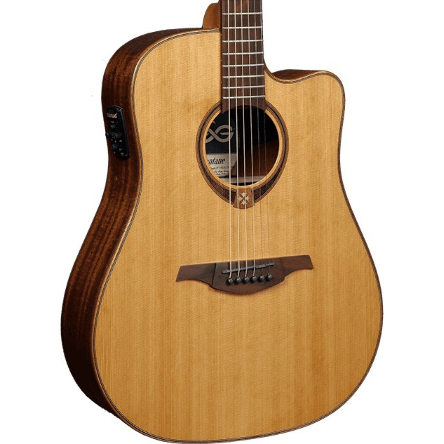 LAG GLA T118DCE Tramontane Dreadnought Cutaway Elektro Akustik Gitar