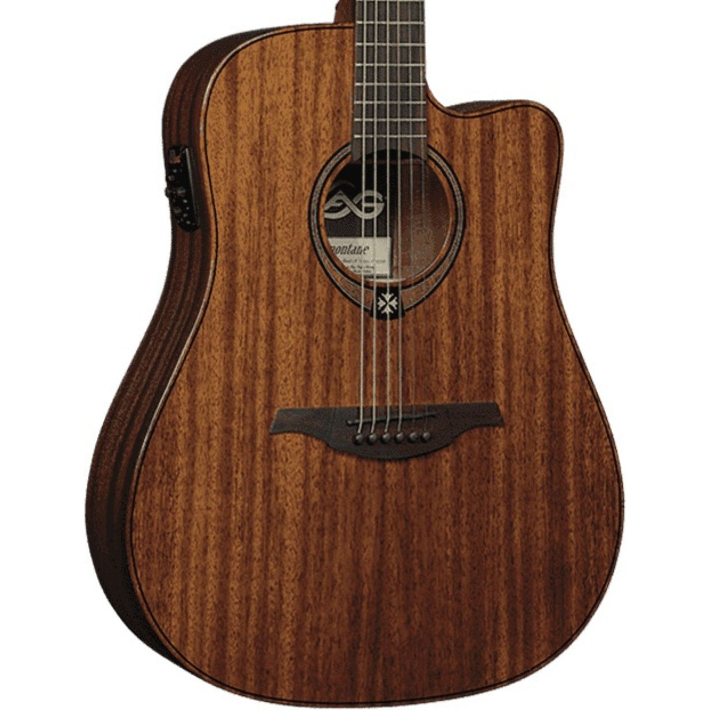 LAG GLA T98DCE Tramontane Dreadnought Elektro Akustik Gitar