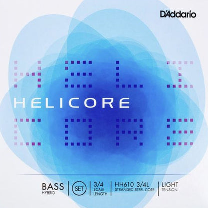 D'Addario HH610 3/4M Helicore Hybrid 3/4 Kontrbas Teli