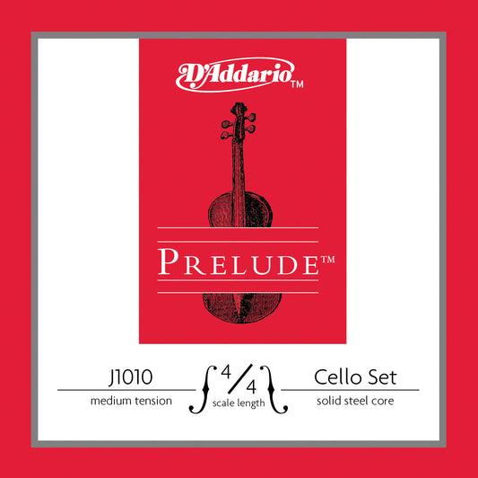 D'Addario J101044M-B10 Prelude 4/4 Çello Telli (10'lu Paket)