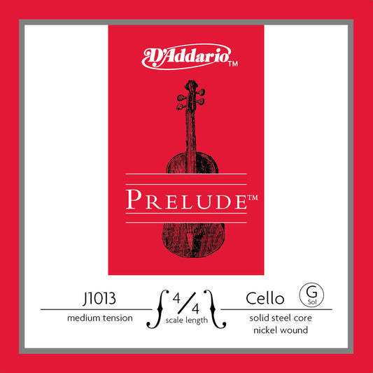 D'Addario J1013 4/4M Prelude 4/4 Tek Çello Teli (Sol)