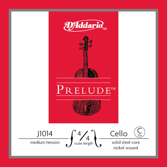 D'Addario J1014 4/4M Prelude 4/4 Tek Çello Teli (Do)