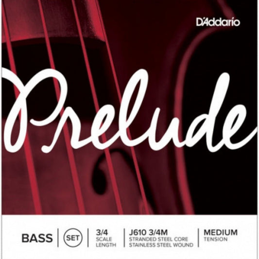 D'Addario J610 Prelude 3/4 Kontrbas Teli